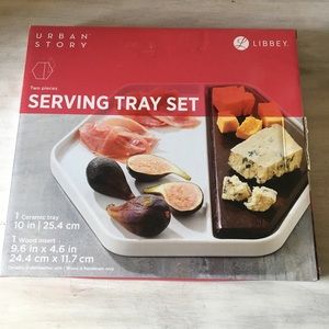 LIBBEY Serving tray set